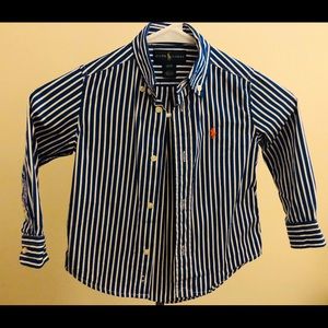 Ralph Lauren Toddler boy bottom up. Blue,white